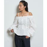 【WHO'S WHO gallery】ドロップショルダーパフスリーブBL | PAL GROUP OUTLET | 詳細画像1 