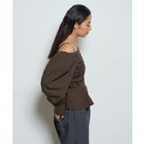 【WHO'S WHO gallery】ドロップショルダーパフスリーブBL | PAL GROUP OUTLET | 詳細画像32 