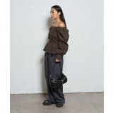 【WHO'S WHO gallery】ドロップショルダーパフスリーブBL | PAL GROUP OUTLET | 詳細画像37 