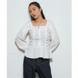 【WHO'S WHO gallery】ドロップショルダーパフスリーブBL | PAL GROUP OUTLET | 詳細画像8 