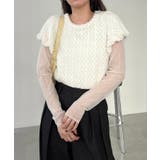 【CAPRICIEUX LE'MAGE】ミニファーチュールトップス | PAL GROUP OUTLET | 詳細画像10