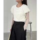 【CAPRICIEUX LE'MAGE】ミニファーチュールトップス | PAL GROUP OUTLET | 詳細画像11