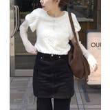 【CAPRICIEUX LE'MAGE】ミニファーチュールトップス | PAL GROUP OUTLET | 詳細画像4