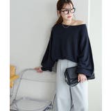 【Discoat】スーパーファインウールワンショルプルオーバー | PAL GROUP OUTLET | 詳細画像5 