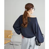 【Discoat】スーパーファインウールワンショルプルオーバー | PAL GROUP OUTLET | 詳細画像7 