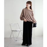 【Discoat】スーパーファインウールワンショルプルオーバー | PAL GROUP OUTLET | 詳細画像34 