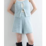 SAX | 【Kastane】シャギーニットタグパンツ | PAL GROUP OUTLET