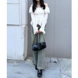 【mystic】[mline]ティアードオフショルブラウス | PAL GROUP OUTLET | 詳細画像11 