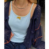 【CIAOPANIC TYPY】H.Sカップ付きベロアリボンキャミ | PAL GROUP OUTLET | 詳細画像7 