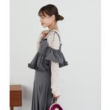 【Ciaopanic】【Lum?】オフショルフリルビスチェ | PAL GROUP OUTLET | 詳細画像4 