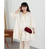 シアーチェックBIGタイボリュームミニドレス | PAL GROUP OUTLET | 詳細画像24 