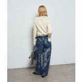 【WHO'S WHO gallery】柄ツイルローライズパンツ | PAL GROUP OUTLET | 詳細画像9