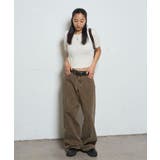 【WHO'S WHO gallery】柄ツイルローライズパンツ | PAL GROUP OUTLET | 詳細画像24