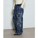 【WHO'S WHO gallery】柄ツイルローライズパンツ | PAL GROUP OUTLET | 詳細画像4