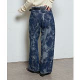 【WHO'S WHO gallery】柄ツイルローライズパンツ | PAL GROUP OUTLET | 詳細画像6