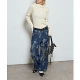 【WHO'S WHO gallery】柄ツイルローライズパンツ | PAL GROUP OUTLET | 詳細画像8