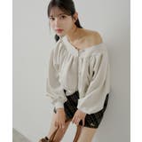 IVO | 【Chico】オフショルジップSWT | PAL GROUP OUTLET