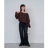 【Kastane】B キャンディスリーブマルチウェイブラウス | PAL GROUP OUTLET | 詳細画像7 