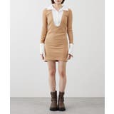 【mystic】[mline]シャツレイヤード ミニワンピ | PAL GROUP OUTLET | 詳細画像10 