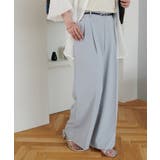 【Discoat】ベルト付よくばりタックパンツ | PAL GROUP OUTLET | 詳細画像3 