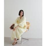 【Discoat】【India】袖バルーン切替ギャザーワンピース | PAL GROUP OUTLET | 詳細画像24 