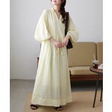 【Discoat】【India】袖バルーン切替ギャザーワンピース | PAL GROUP OUTLET | 詳細画像27 