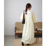 【Discoat】【India】袖バルーン切替ギャザーワンピース | PAL GROUP OUTLET | 詳細画像28 