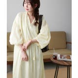 【Discoat】【India】袖バルーン切替ギャザーワンピース | PAL GROUP OUTLET | 詳細画像29 