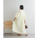 【Discoat】【India】袖バルーン切替ギャザーワンピース | PAL GROUP OUTLET | 詳細画像19 