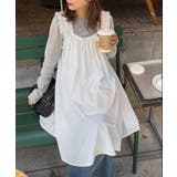 【Discoat】【umm】肩フリルミニワンピース | PAL GROUP OUTLET | 詳細画像20 