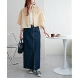 【Discoat】シアー半袖クロップドシャツ | PAL GROUP OUTLET | 詳細画像18 