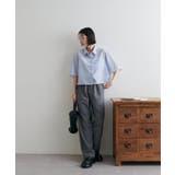 【Discoat】シアー半袖クロップドシャツ | PAL GROUP OUTLET | 詳細画像27 