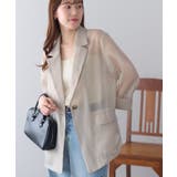 【Discoat】オシャ見えテーラードジャケット | PAL GROUP OUTLET | 詳細画像2 