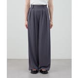 【SHENERY】ハイウエストタックワイドパンツ | PAL GROUP OUTLET | 詳細画像18 