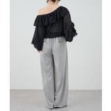 【SHENERY】ハイウエストタックワイドパンツ | PAL GROUP OUTLET | 詳細画像31 