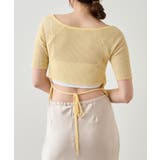 【SHENERY】バックデザインリブトップス | PAL GROUP OUTLET | 詳細画像10 