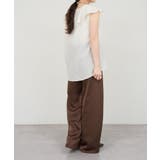 【SHENERY】ストライプフリルカラーブラウス | PAL GROUP OUTLET | 詳細画像7 