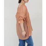 【SHENERY】シアーペプラムブラウス | PAL GROUP OUTLET | 詳細画像16 