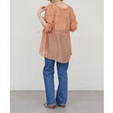 【SHENERY】シアーペプラムブラウス | PAL GROUP OUTLET | 詳細画像5 