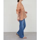 【SHENERY】シアーペプラムブラウス | PAL GROUP OUTLET | 詳細画像7 