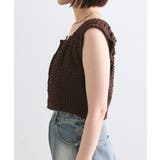 【mystic】シャーリングスクエアショートタンク | PAL GROUP OUTLET | 詳細画像35 