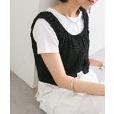 【mystic】シャーリングスクエアショートタンク | PAL GROUP OUTLET | 詳細画像39 