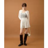 【mystic】ギャザーリボンボレロ | PAL GROUP OUTLET | 詳細画像13 