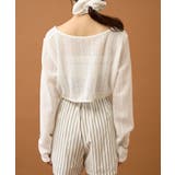 【mystic】ギャザーリボンボレロ | PAL GROUP OUTLET | 詳細画像15 