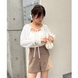 【mystic】ギャザーリボンボレロ | PAL GROUP OUTLET | 詳細画像6 