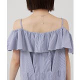 【mystic】[mline]オフショルシャツミニワンピ | PAL GROUP OUTLET | 詳細画像12 