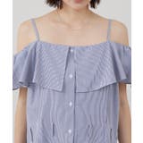 【mystic】[mline]オフショルシャツミニワンピ | PAL GROUP OUTLET | 詳細画像14 