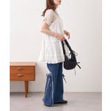 【w closet】半袖フラワーレースジャガードT | PAL GROUP OUTLET | 詳細画像14 