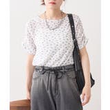【w closet】半袖フラワーレースジャガードT | PAL GROUP OUTLET | 詳細画像28 