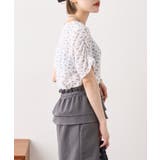 【w closet】半袖フラワーレースジャガードT | PAL GROUP OUTLET | 詳細画像21 